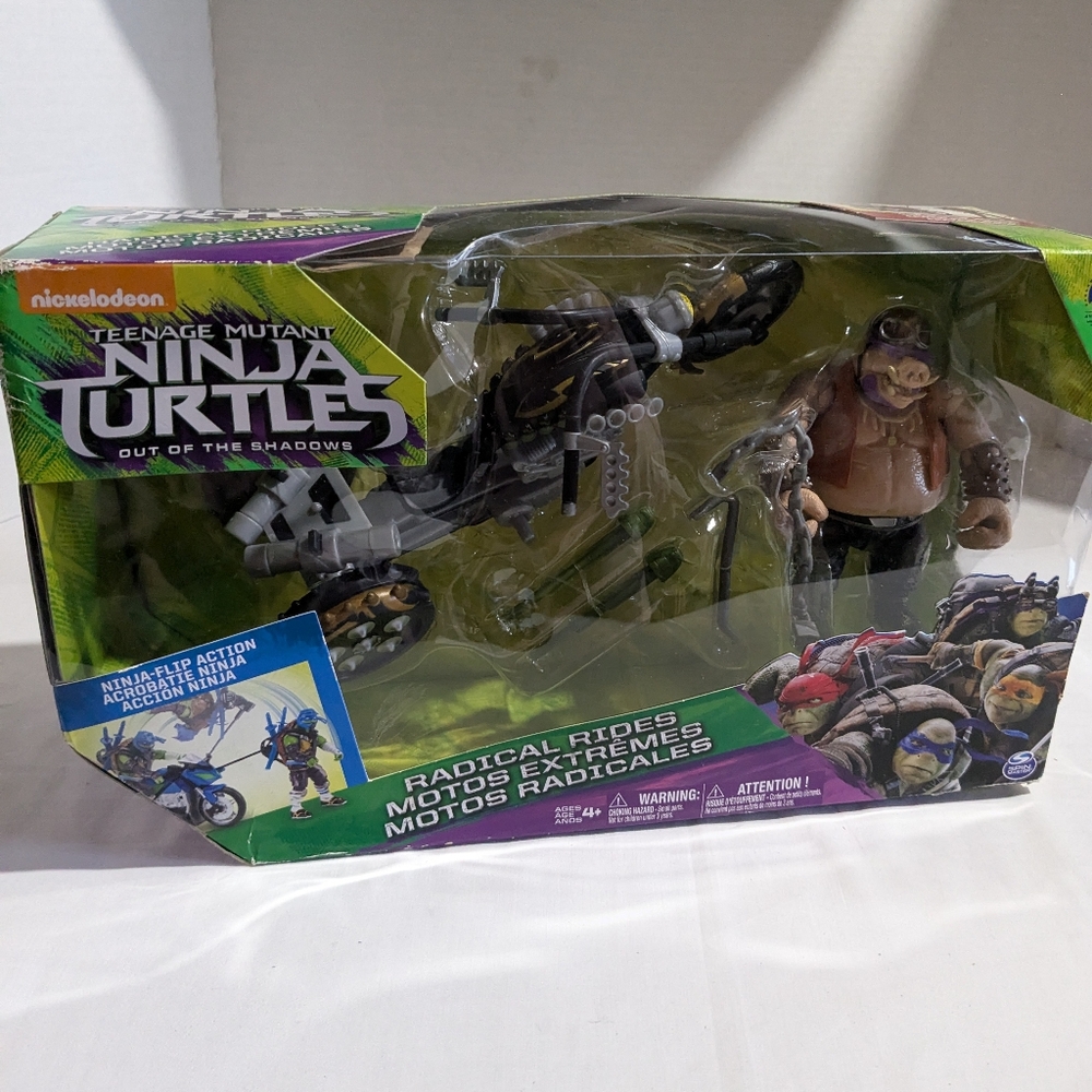 Teenage Mutant Ninja Turtles Radical Rides Out Of The Shadows Trike Warthog TMNT
